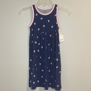 Harper Canyon Blue Twilight Bunnies Cotton Tank Dress 7